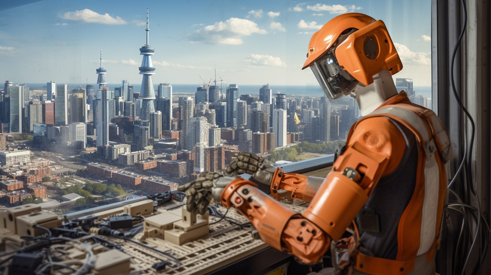 AI and analytics transforming civil engineering with automation, smart cities, predictive maintenance, and sustainable infrastructure design.